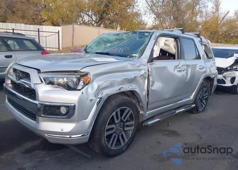 2015 Toyota 4Runner Limited из США, поврежденный, VIN JTEBU5JR8F5204012